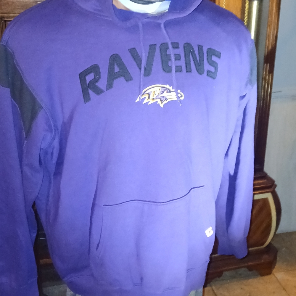 NFL Ravens Purple Hoodie